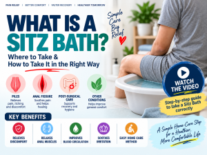 Read more about the article What Is a Sitz Bath? Where and How to Take It Correctly for Piles and Anal Fissure